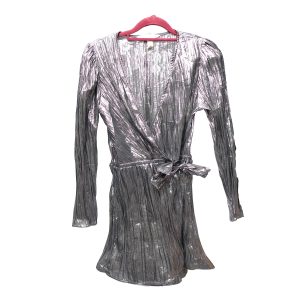 Midi Dress One set Silver (Mita Lestari)