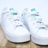 Sneakers Adidas Stan Smith Bonega Woman-White Green - Gambar 2