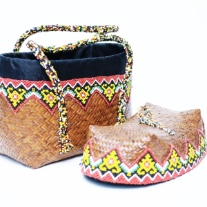 Tas Etnik Rotan-Brown