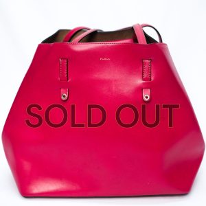 Vittoria Drawstring M Ruby by Furla-Tote Bag-Red