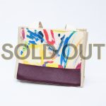 Tas Kanvas Wear Luca-Beige Maroon